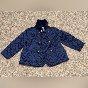 Baby GAP size 3T Kids Navy Quilted Puffer Jacket